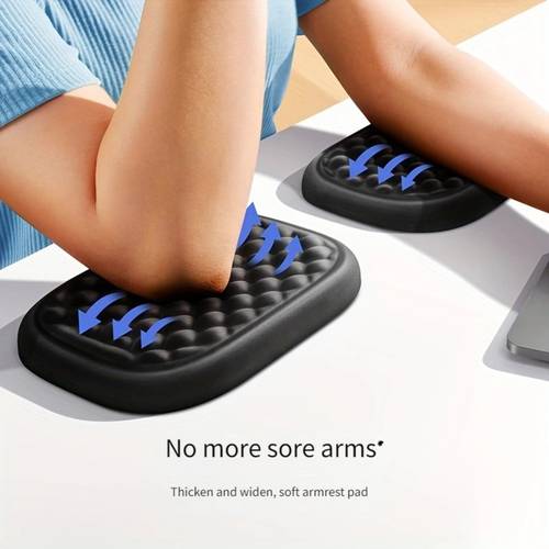 1pc of ergonomic memory foam wrist supports for computer desks comfortable arm support for typing gaming and office work an option for gift for occasions like halloween christmas and valentines day