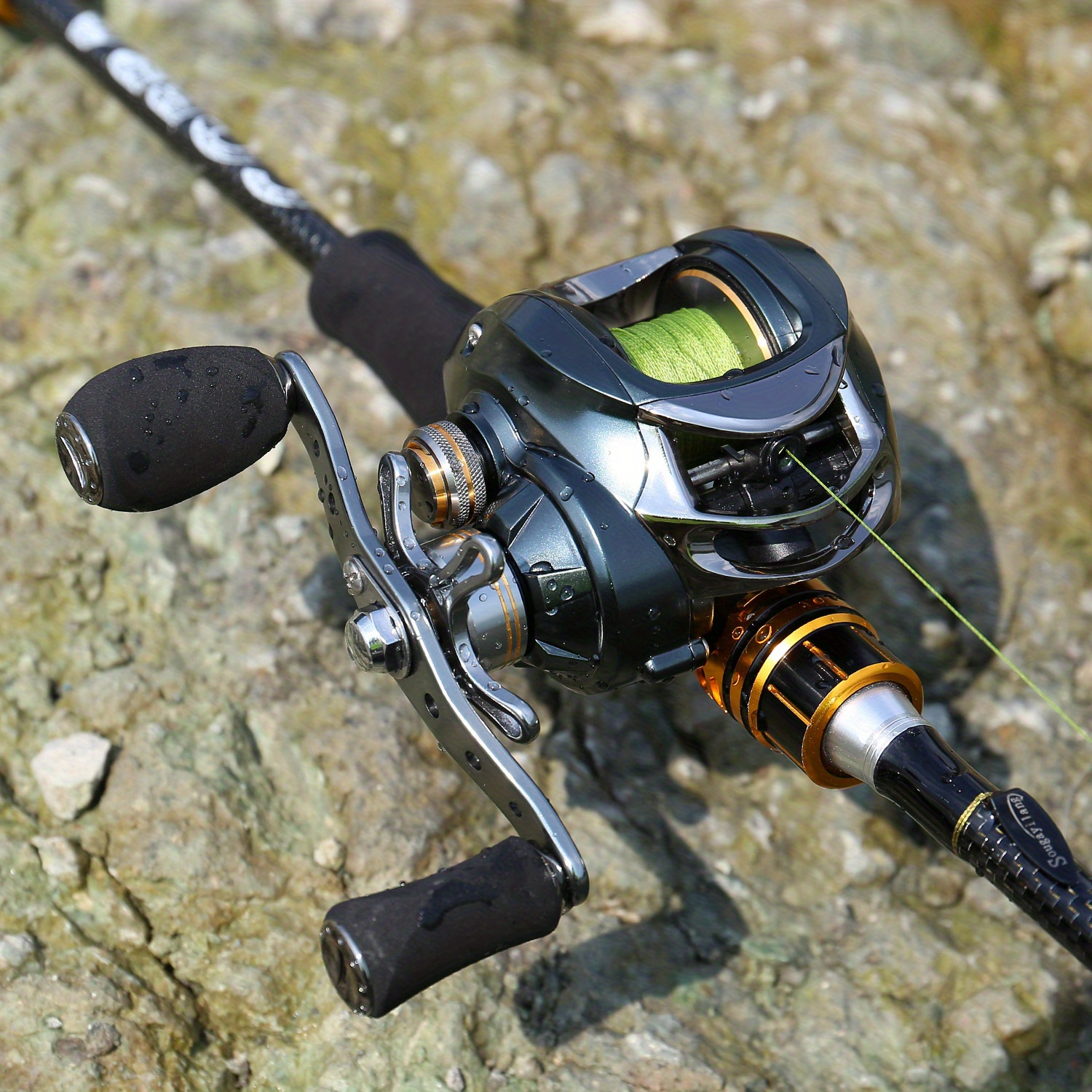 best trout fishing rod combo Reference Two Handed Spey DH11 Rod & Reel Only / Left-hand Finished in indigo blue trims with white accents Ultra Light Best Trout Fishing