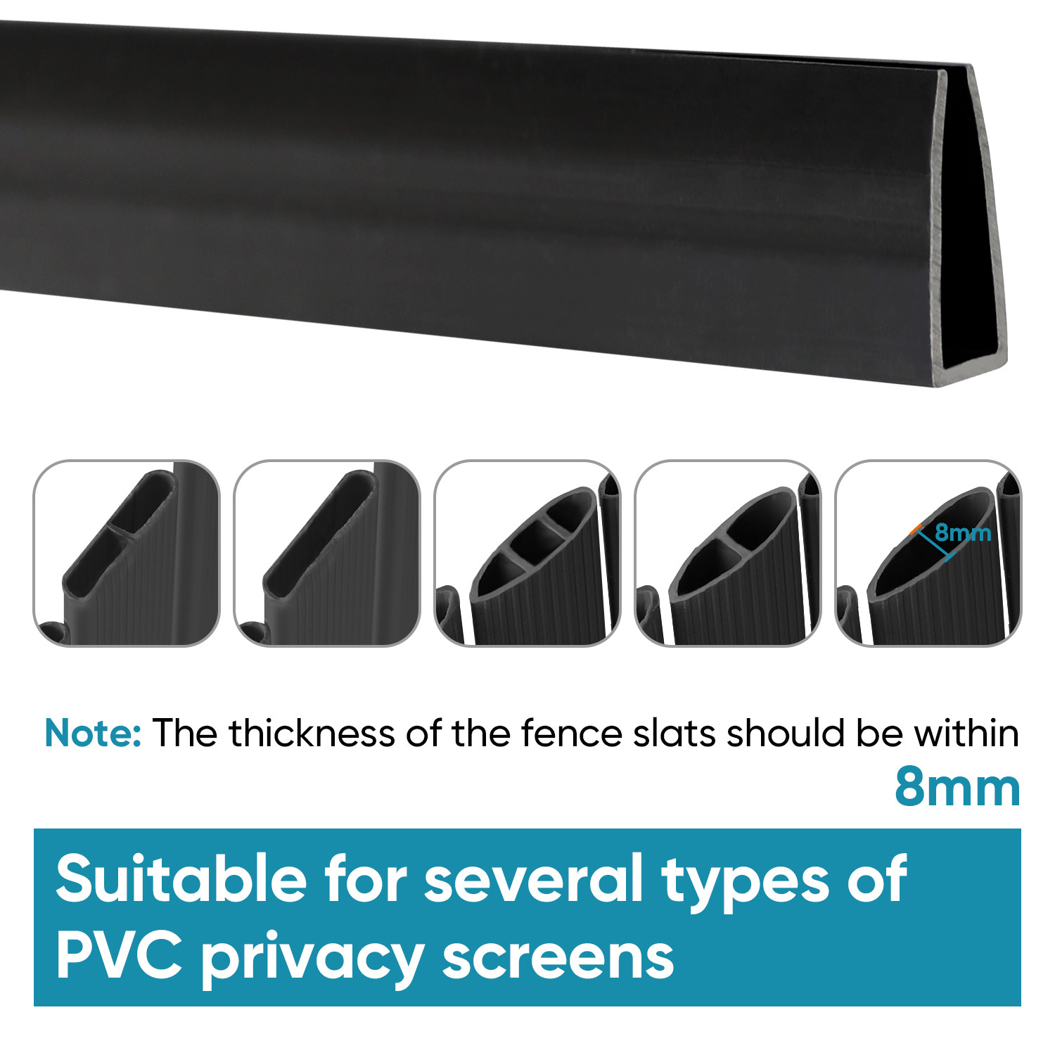 【2d Flat】 Pvc Privacy Fence Screening Garden Balcony Terrace, Triple Reinforcement Pvc Garden Screening Privacy Fence Covering, Weather Resistant Bamboo Fence Screening