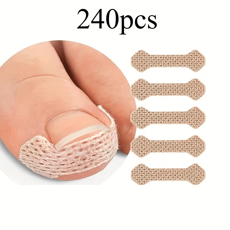 120pcs Ingrown Toenail Special Tools, Breathable Bandages