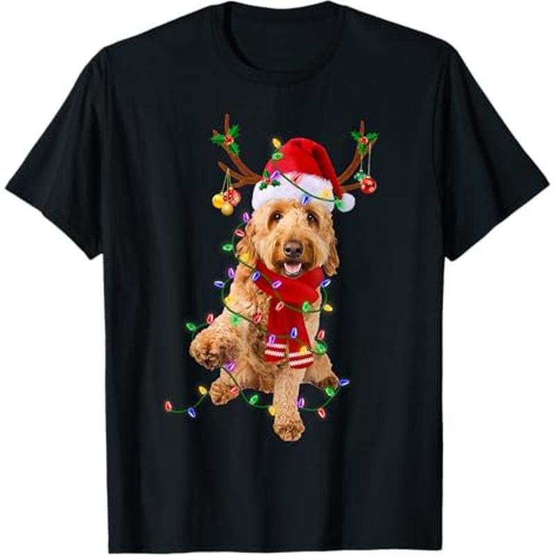 

Dog Christmas Lights Men Women T - , 100% , For , S - Xxxl,