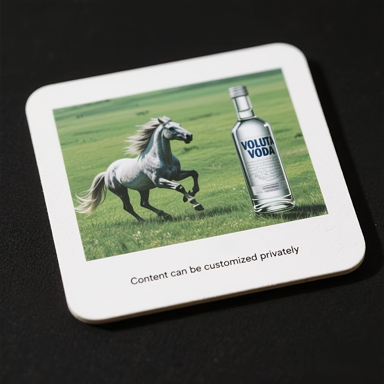 Custom Square Coasters with Personalized Logos and Designs