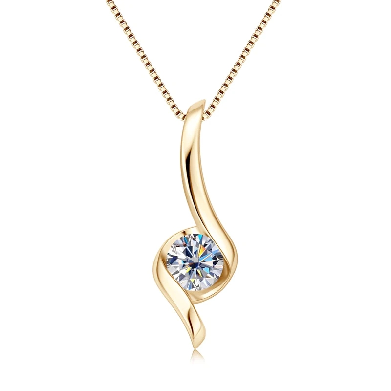 E-shop Damenmode Anhänger Halskette Elegante Einfache Einfassung Zirkonia Anhänger Halskette für Frauen Tägliches Pendeln Dating Freizeit Urlaub