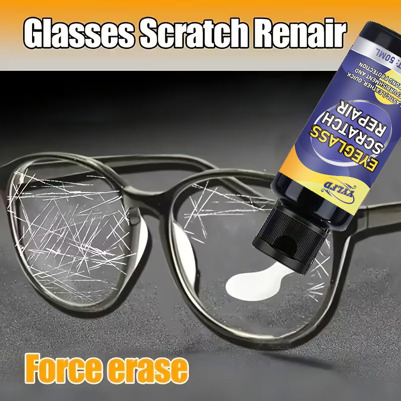 yylfd nano traceless repair stylescratch repair yellowing remover wear restoration   to original surface instant refurbishment multifunctional lens repair kit fits eyeglasses goggles helmets car windows rearview mirrors watch glass