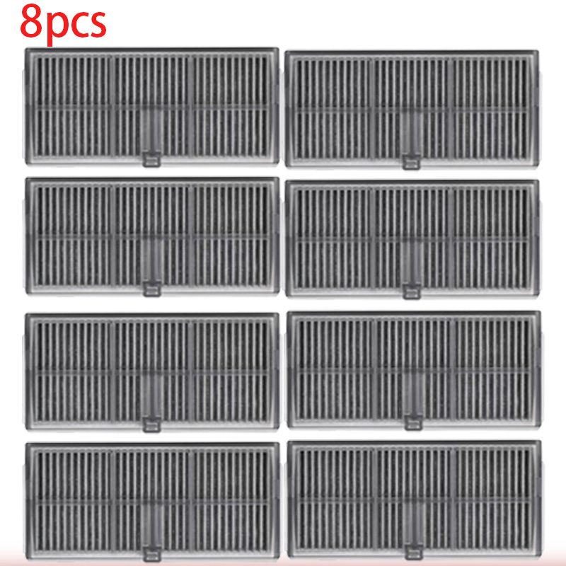 TEMU Filtres de rechange compatibles pour aspirateur robot L40 Ultra/X40 Ultra, filtres HEPA, sacs à poussière, chiffons de serpillière, brosses et