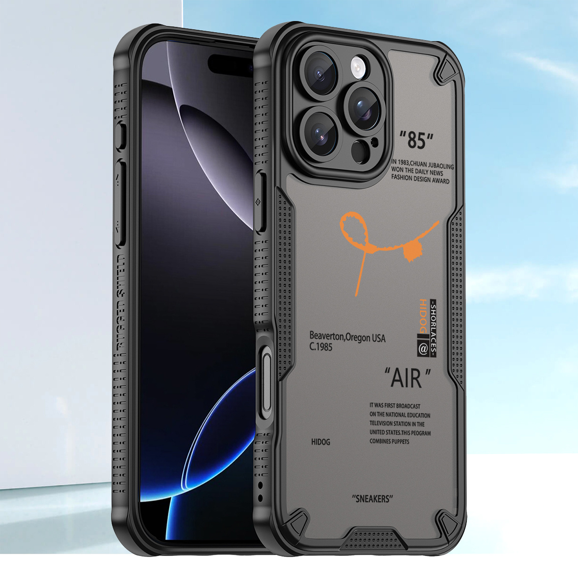 TEMU Phone Case - The -friendly Matte Phone Case Is Compatible With Iphone 16 Pro Max, 16e, 15 Plus, 14, 13 Mini, 12, And 11, Featuring Corner
