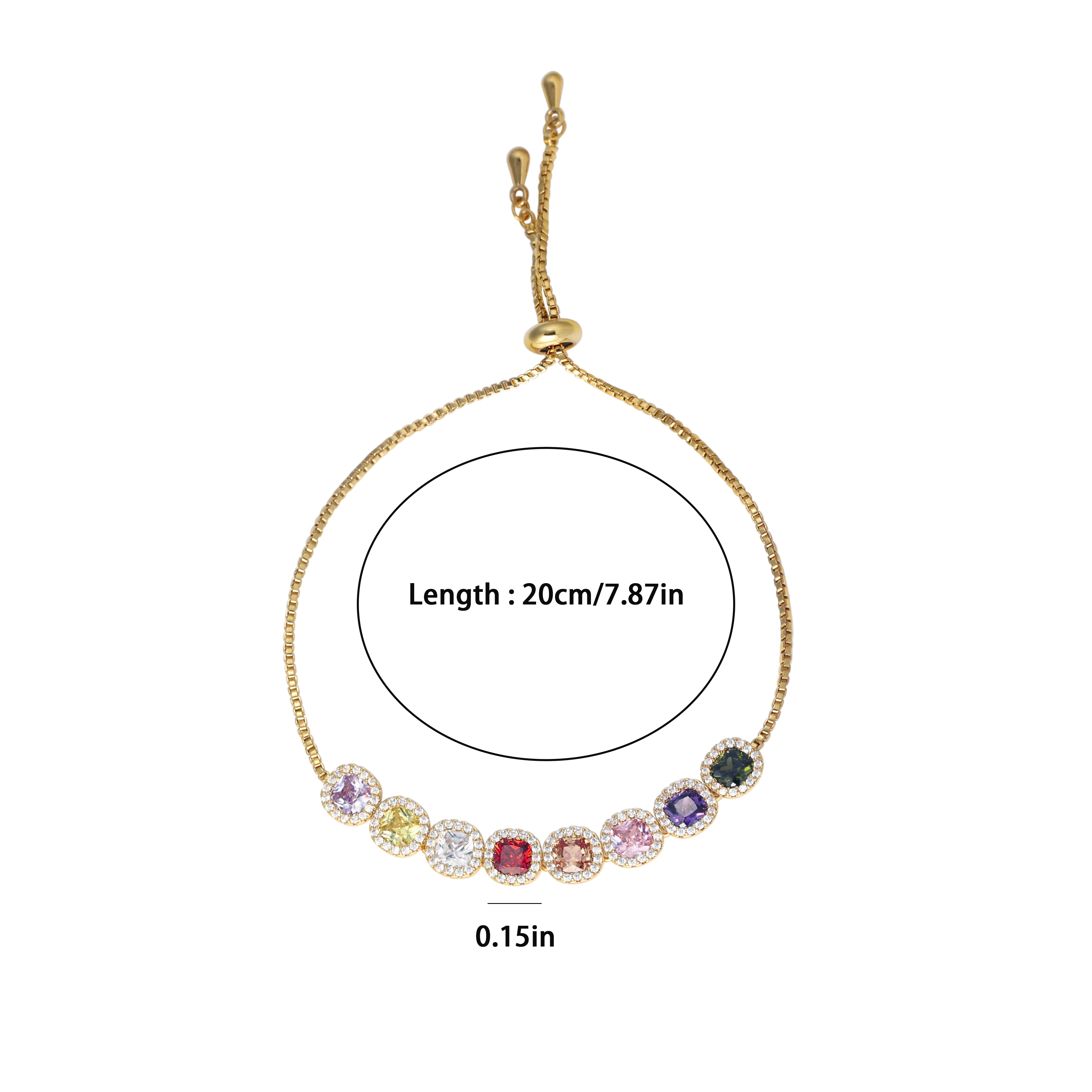 925 Sterling Silver Moissanite Rope Bracelet for Special Occasions