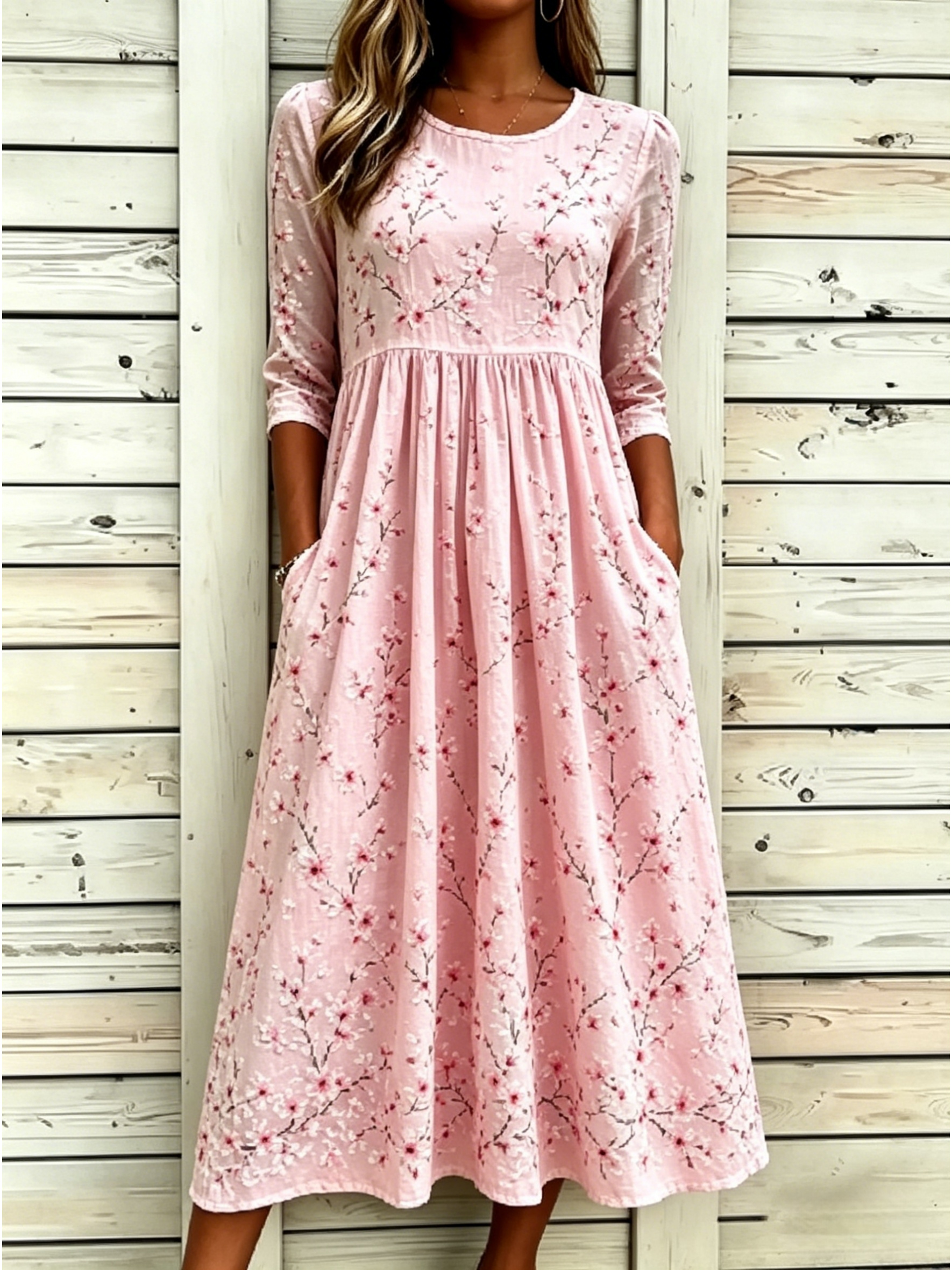 midi length dresses for women sold on Temu United States