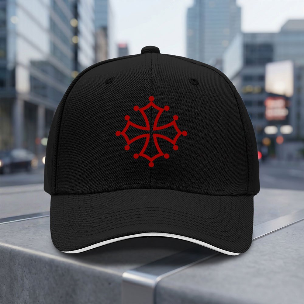 TEMU casquette de baseball croisée ajustable, légère et respirante, utilisation toutes , pour les quotidiens, article de mode tendance, cadeau idéal