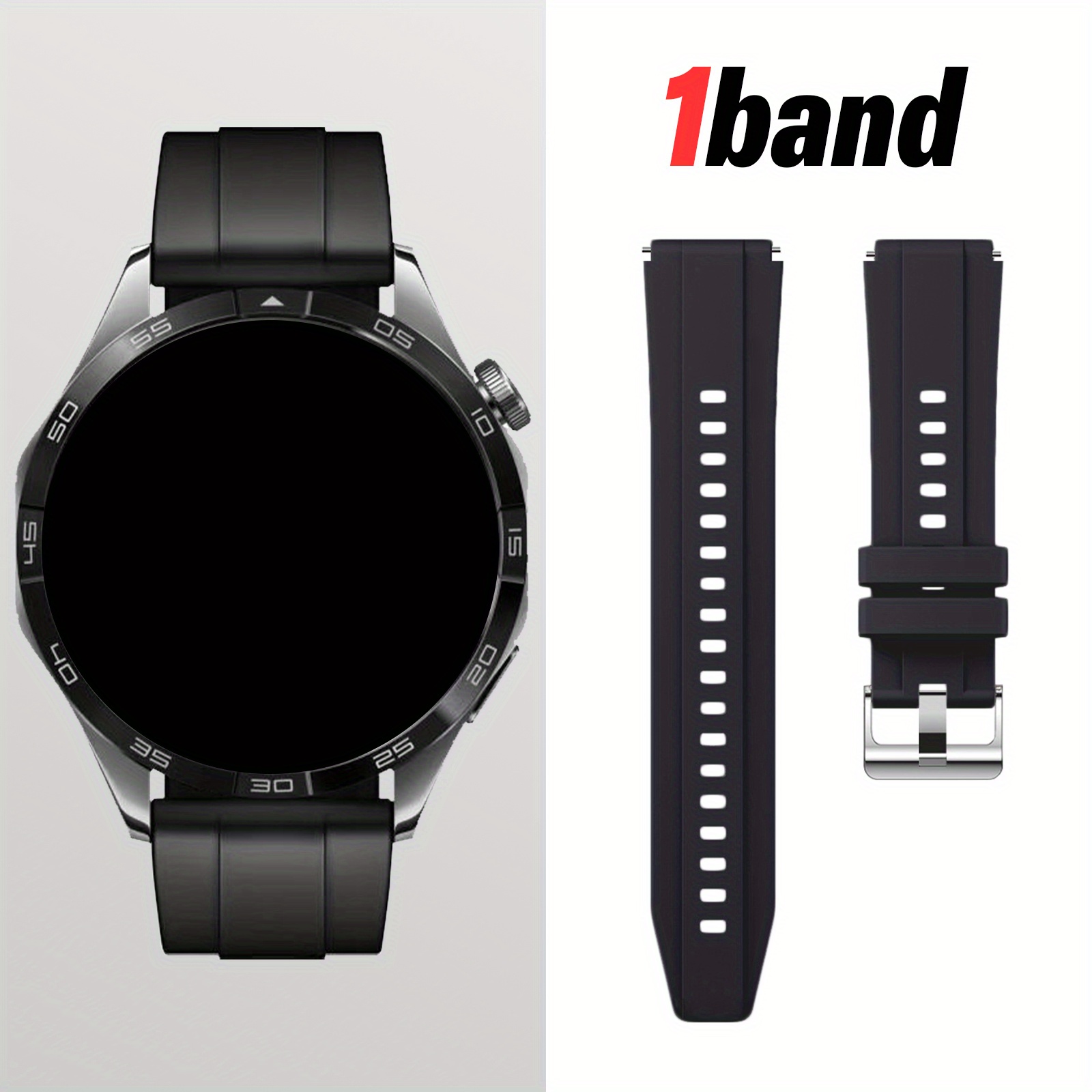 TEMU Banda BUSKOZ Compatible con Huawei Watch GT4, Correa para Smartwatch Huawei GT4 con Hebilla Expandible, Opciones Multicolor (,,,,) - Banda de
