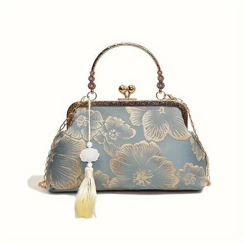 item picture a patterned evening clutch with closure a unique and trendy evening bag a easy and casual small handbag suitable for special occasions