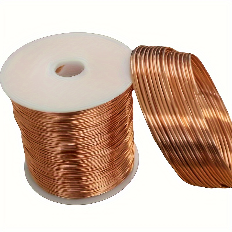 

Premium Solid Wire - For Jewelry, Sculpting & Garden Projects - 0.32oz Spools, Gauges 0.3mm-1.0mm