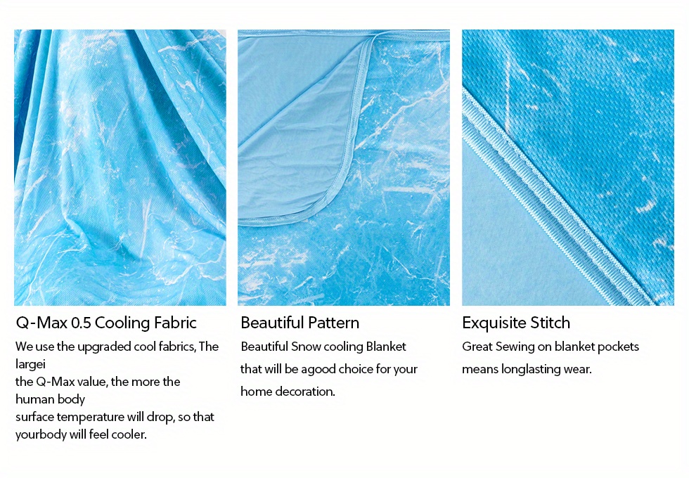 Cooling Blankets for Hot Sleepers - Summer Blanket Thin Lightweight Breathable Soft Double Side Enhanced Blanket for Bed Couch Sofa, Keep Cool for Night Sweats