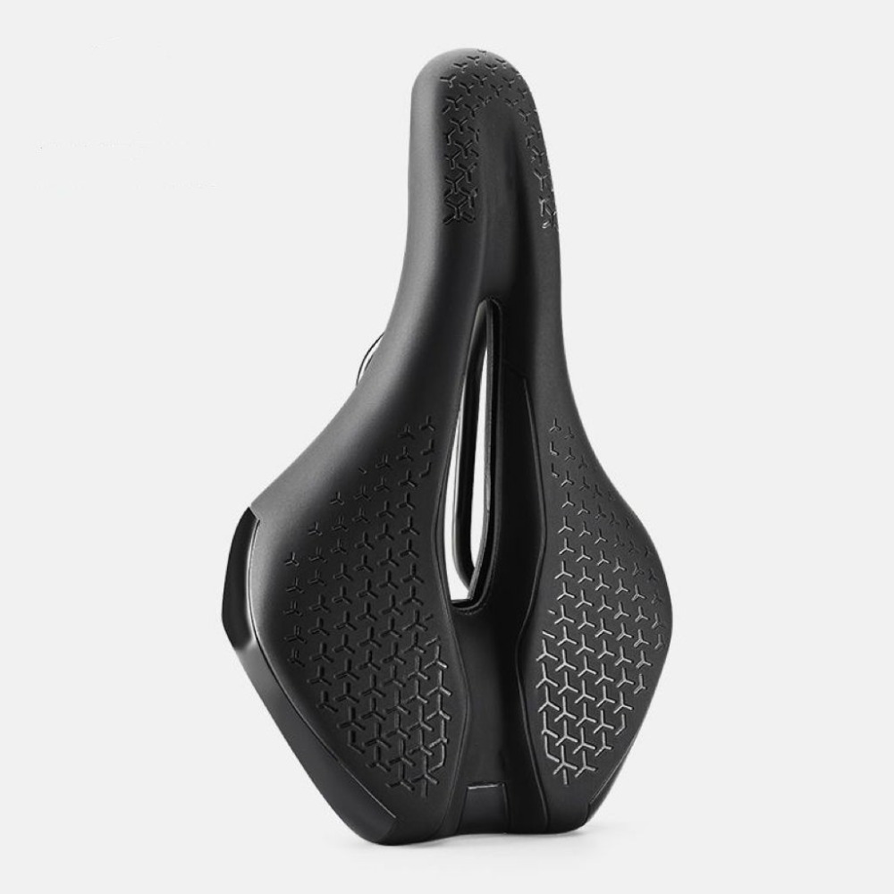 E-shop Weicher Fahrradsattel, neuer atmungsaktiver stoßdämpfender Fahrradsitzbezug, Sattel, Fahrradzubehör, bequemer Mountainbike-Sattel