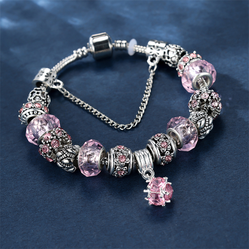 TEMU Pulsera elegante y de estilo académico diario con hortensia blanca, diseño de UFO con cuentas individuales y dobles, y a