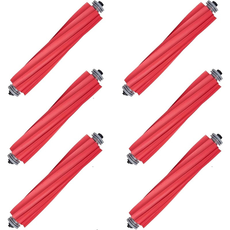 6-pack Main Brush Replacement Compatible For S7 Max Ultra, S7, S7+, S7 Maxv, S7 Maxv Plus, S7 Maxv Ultra, S7 Pro Ultra, Q7, Q7+, Q7 Max, Q7 , Robotic Vacuum