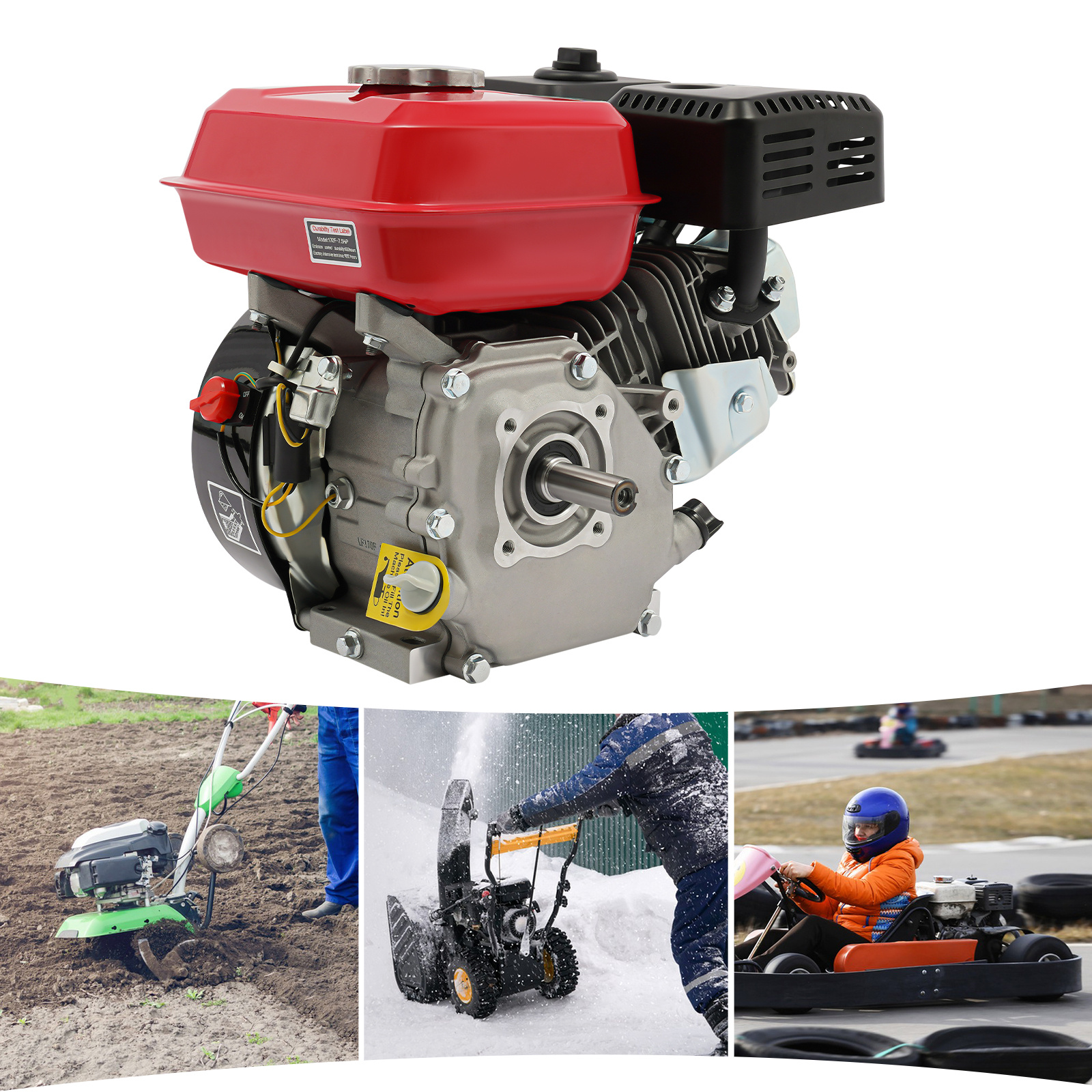 za nadgradnjo bencinskega motorja za gokarte 7.5 HP | sklopke, dodatki za motorje, primerno za motorje/skuterje/dirt bike, univerzalno uporaben