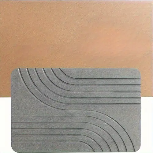 stone bath mat diatomaceous earth non slip mat quick drying absorbent bath stone mat elegant easy to clean 23 5 x 15 graphite