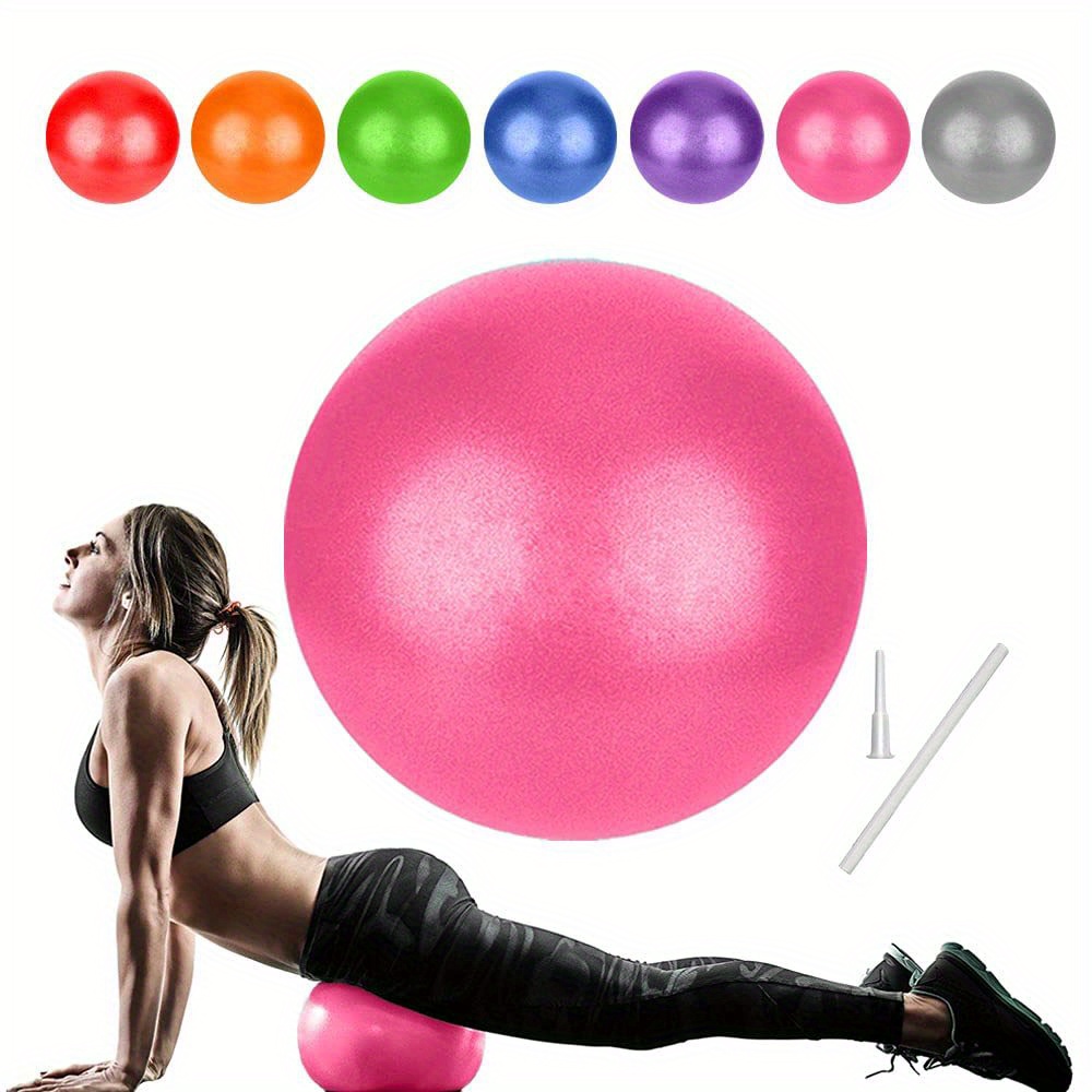 Small Pilates Ball For Therapy Inch Small Exercise Pilates, Yoga, Workout, Bender, And Physical Therapy, Improves Balance