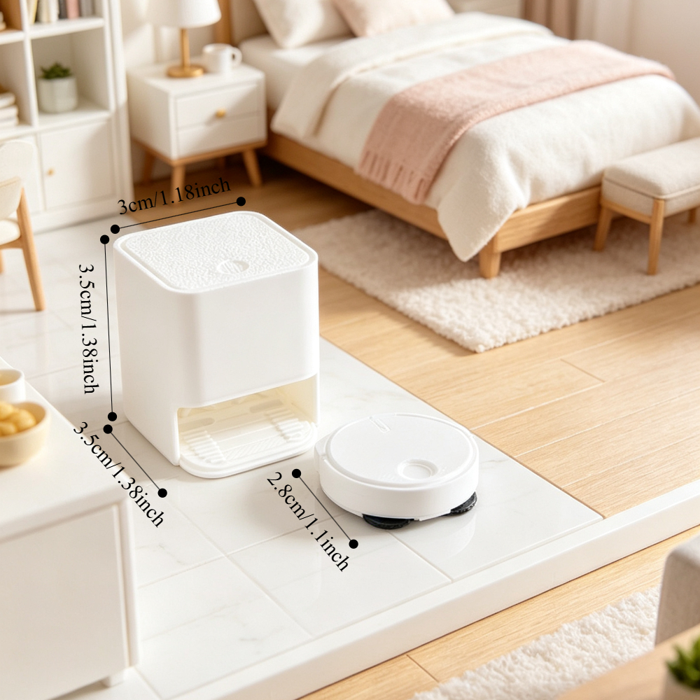 TEMU Mini Simulation Sweeping 1:12 Doll House Miniature Furniture