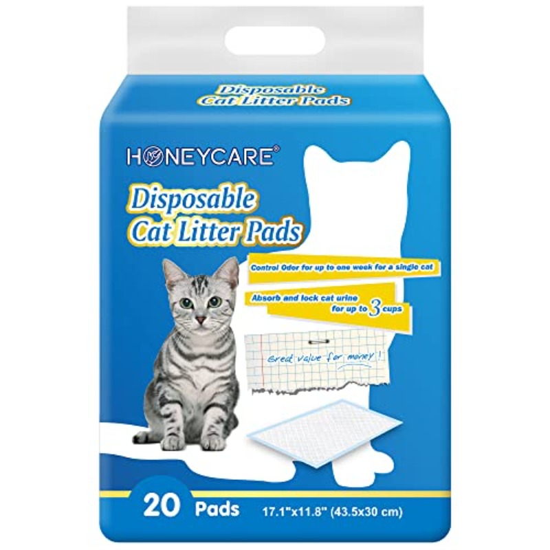 20 Count Cat Litter Pads 17.1 by 11.8-Inch - Image 3
