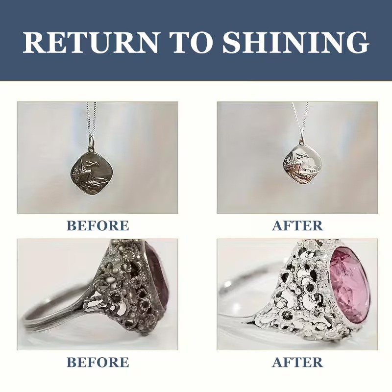 10pcs Jewelry Soaking Care Effervescent Tablets