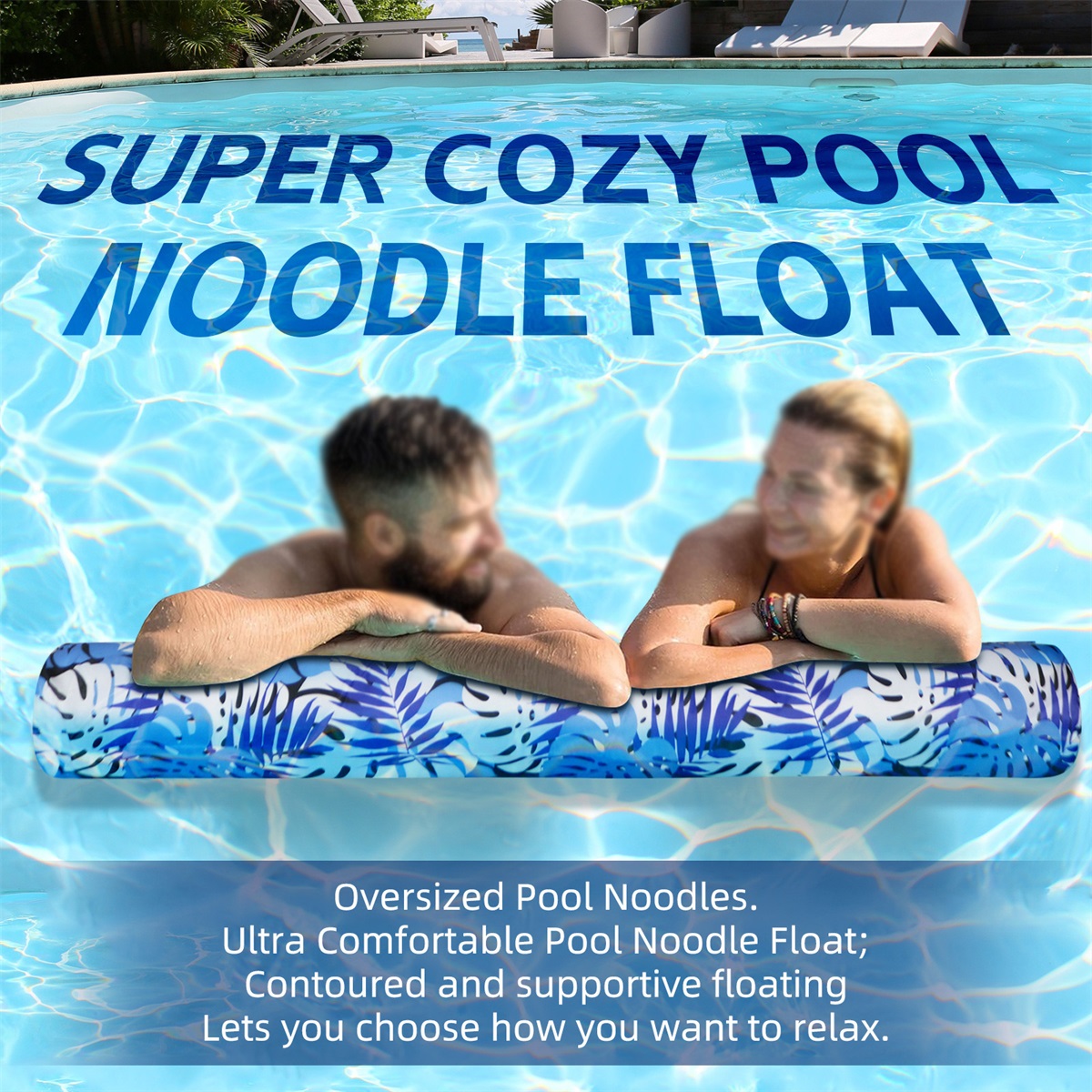 Pool Noodles Foam Pool Floats 46 Inch Hollow Foam Swim Noodle For ...