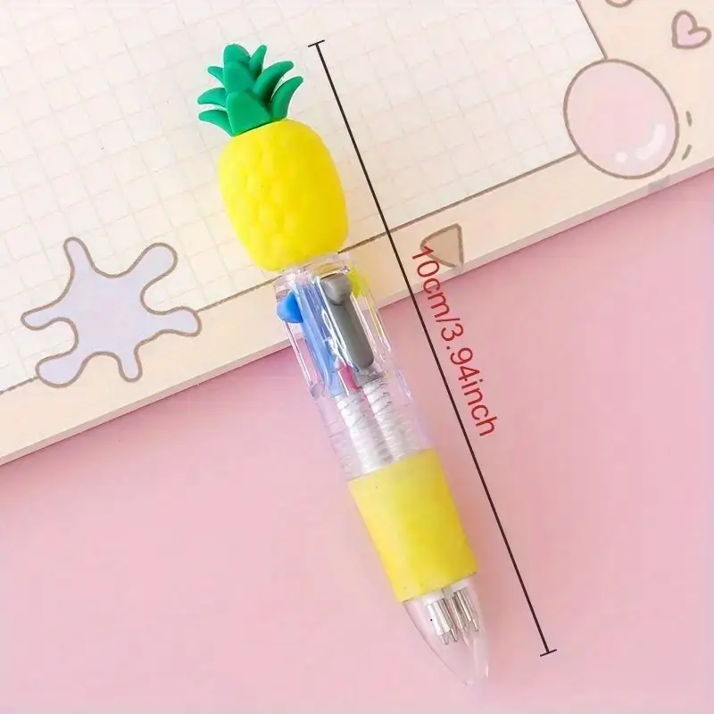 20 cute retractable ballpoint pens ergonomic round body point pvc material stick structure cute designs retractable closed type point type ergonomic features stick structure type plastic material for school and office supplies Product details 2