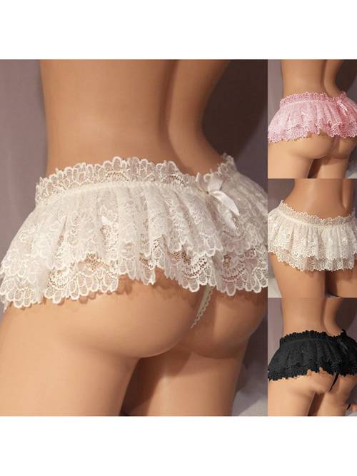 3 pack spring summer new panties lace womens underwear with contrast lace and floral for adult