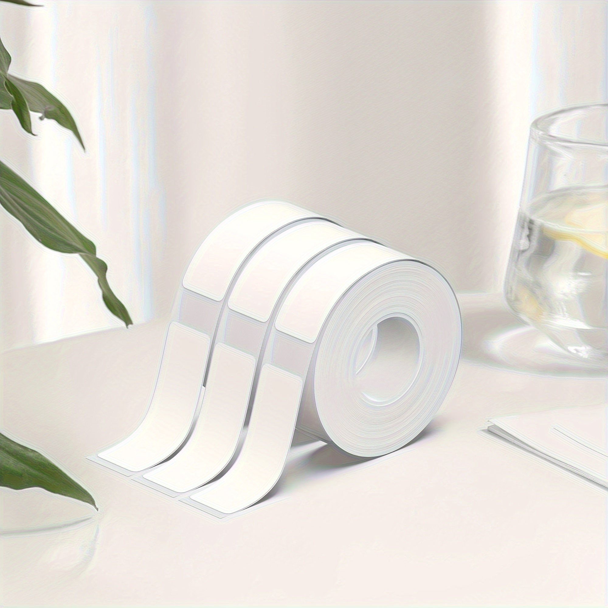 E-shop 3 Rollen P31S Etikettentape, Etikettendruckpapier, 14X40mm (0.55"X1.57"), Nachfüllrolle für Etikettendrucker, für den Heim- und Bürogebrauch,