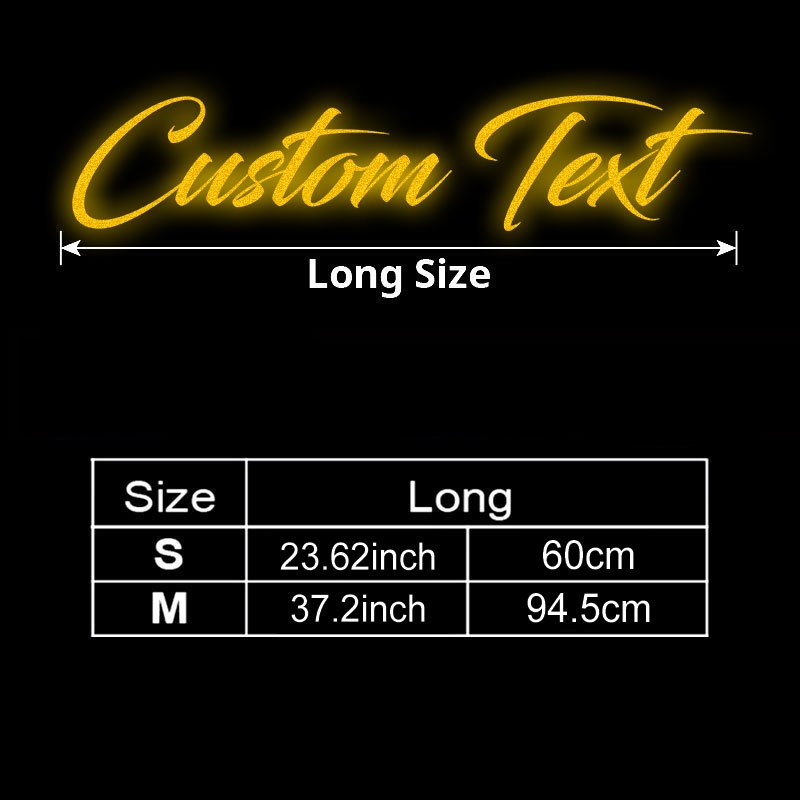 TEMU 1pc Size Optional Custom Text Reflective Car Sticker Waterproof Durable Suitable For Car Front Windshield Truck Suv Creative Personalized Diy
