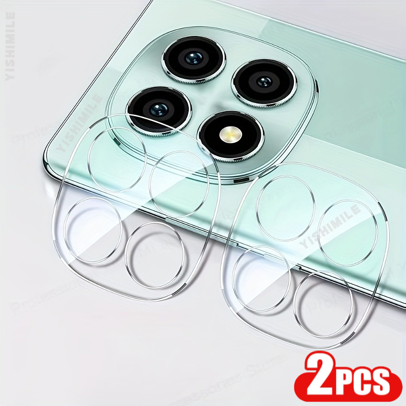 2 kosa Zaščitnega Kaljenega Stekla za Celotno Pokritje Objektiva Kamere, Primerno za Redmi Note 13/14/15 4G/5G/ Note 13/14/15 Pro 4G/5G/ Note