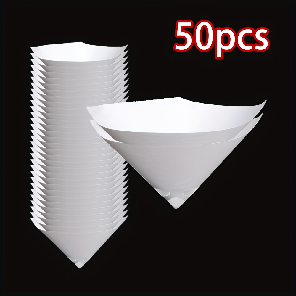 

10//100pcs Cone Paint Filter Strainer, Nylon Mesh Funnel With 190 Filtering, Dust & Impurity Removal For Automotive Oil, , And