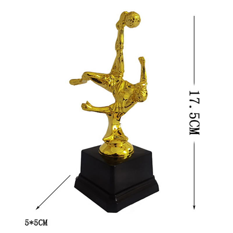 Miniature Soccer Trophy Made of Plastic, Perfect As a Souvenir for Party Awards And Competitions for ChildrenOpen in new tab.