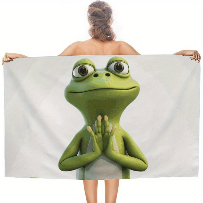 

Towel - 28x55" Soft, Quick-dry & Sand-free Polyester Bath Towel For Pool, Travel & Kitchen Use