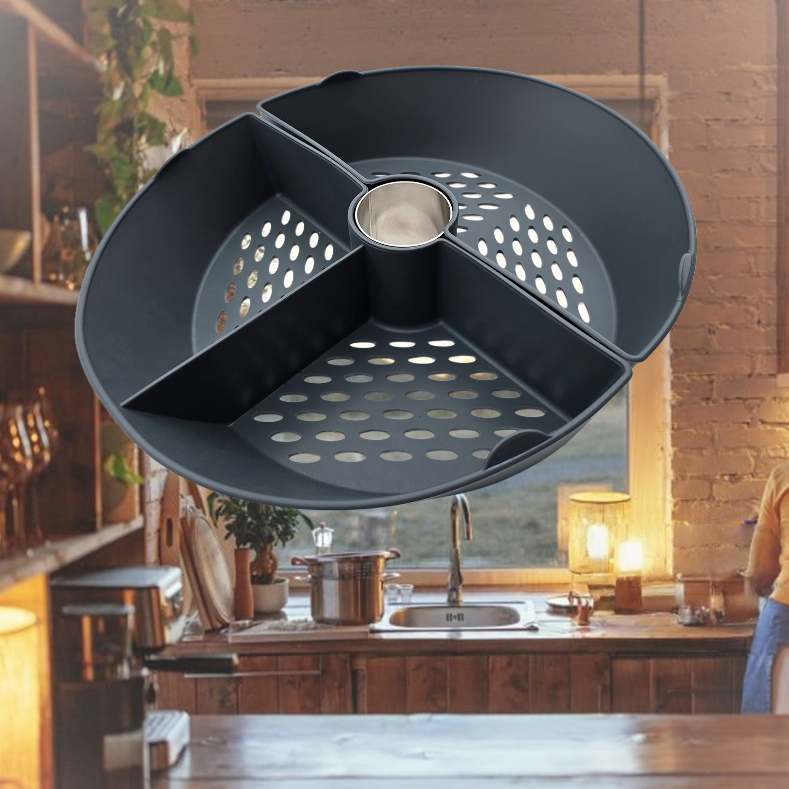 Silicone Steaming Tray Designed For Models Tm5, Tm6, And , Featuring A 304 Stainless Steel Steaming Pipe, Ideal For Professional Multi-level Cooking