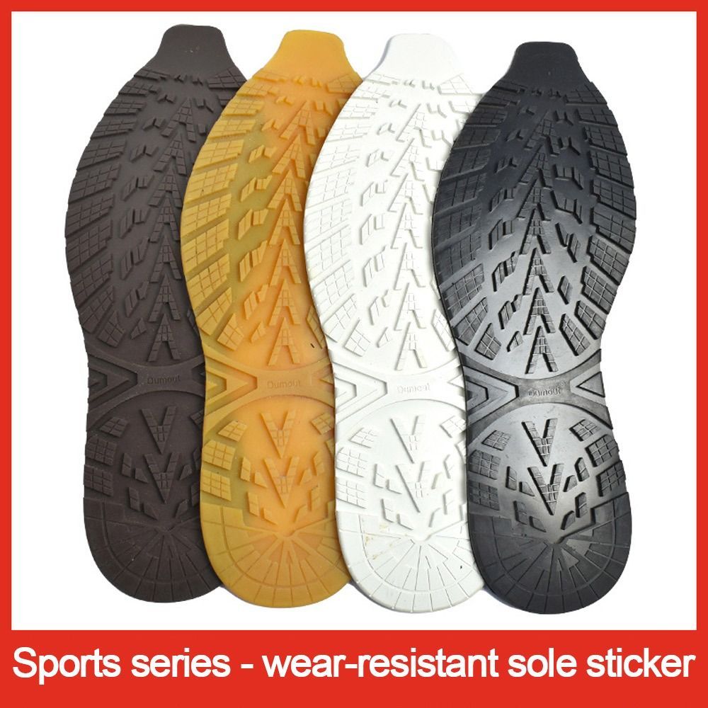 

1pair Diy Replacement Shoes With Thickened Rubber Soles To Repair Wear-resistant Rubber Anti-wear Patches