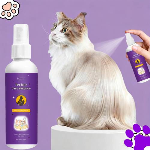 detangling spray to prevent matting a smooth fur spray for pets suitable for long haired cats and dogs 50ml pet fur smoothing liquid and essence to tangling issues for cleaning and maintenance