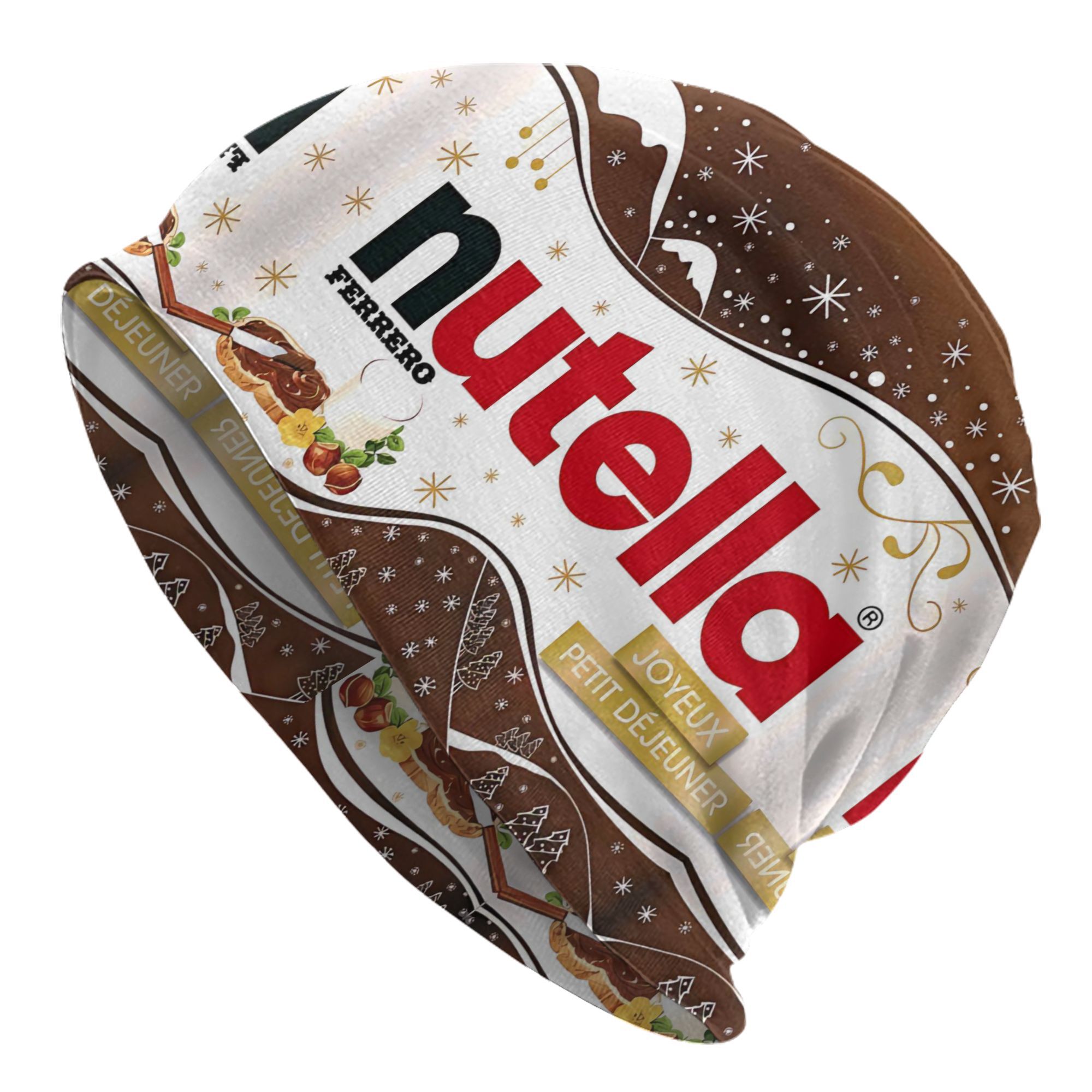 Čokoladni orehov sirup kape klobuki modni klobuki moški 2D tisk dizajn