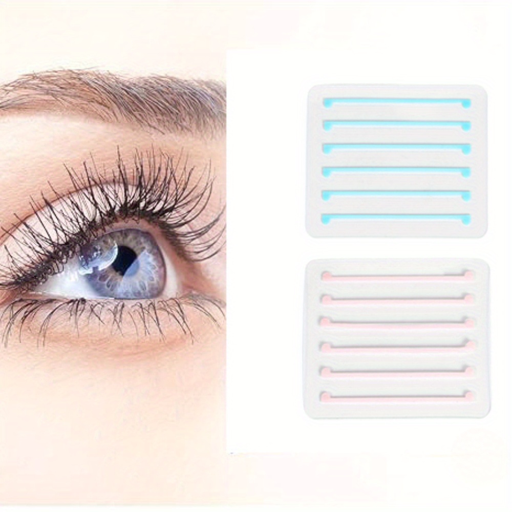 Wimpernlifting-Pads Aus Silikon – 20 Stück, Wiederverwendbar, In Grün & Orange