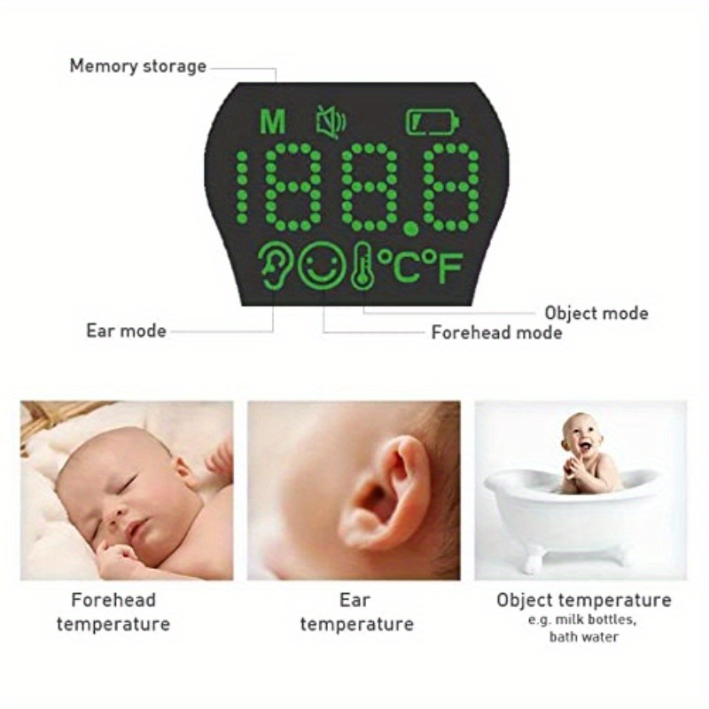 MedSense Infrared Forehead and Ear Thermometer TFE02