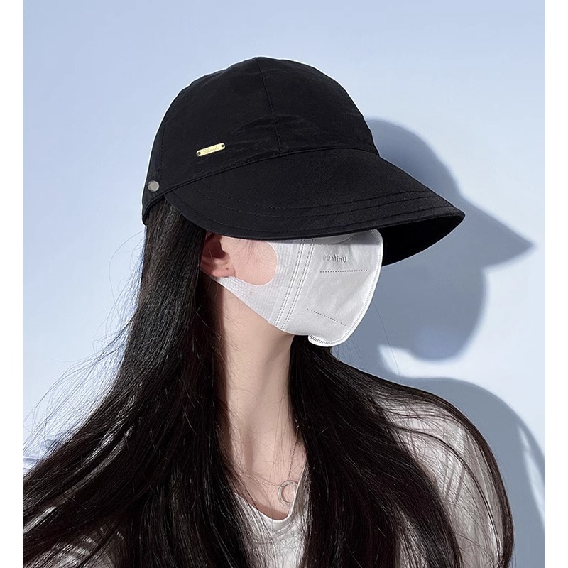 新作 夏用 速乾 バケットハット レディース - つば広サンハット バイザー付き 日よけ 顔カバー