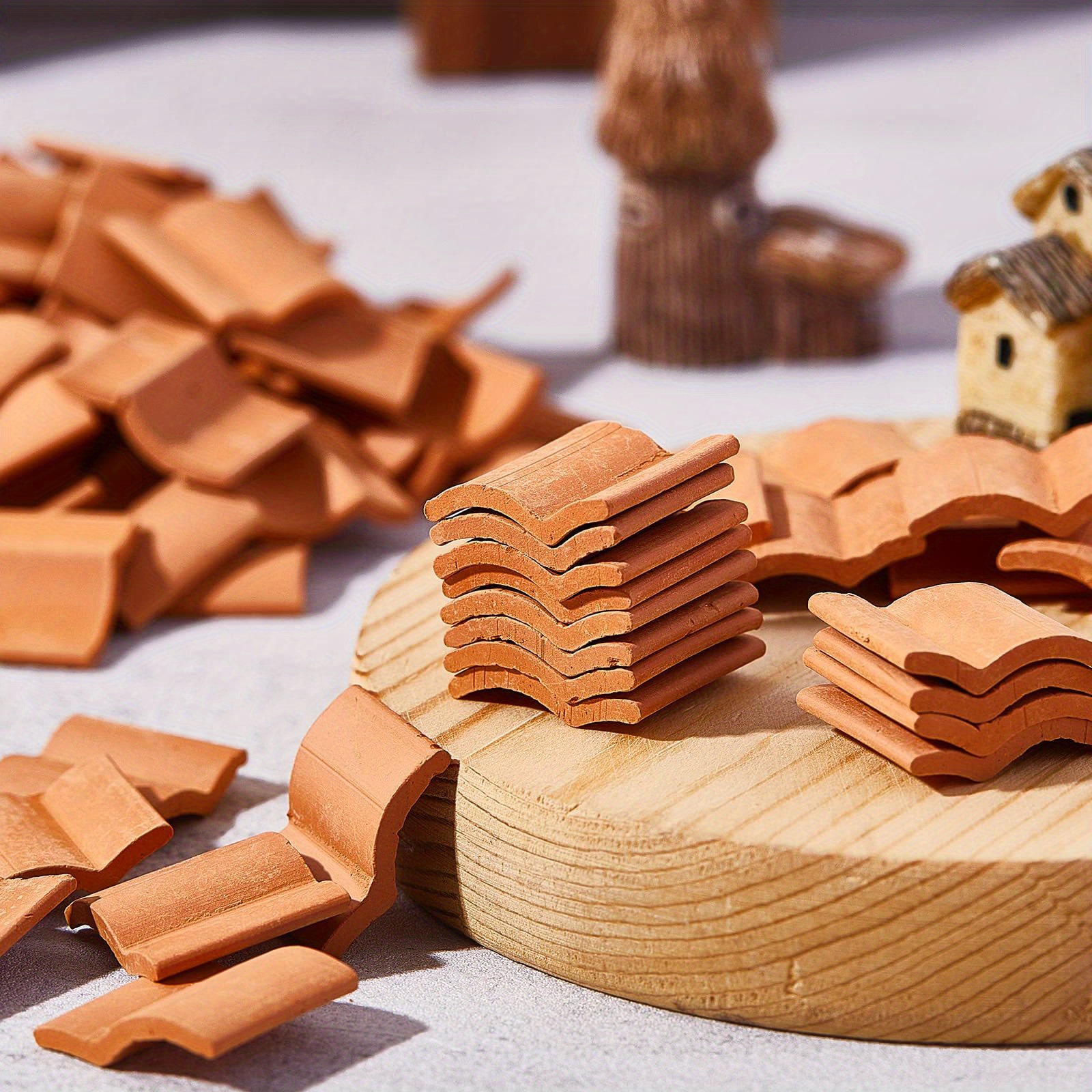 Mini Building Blocks for Dioramas Landscaping & Garden Accessories