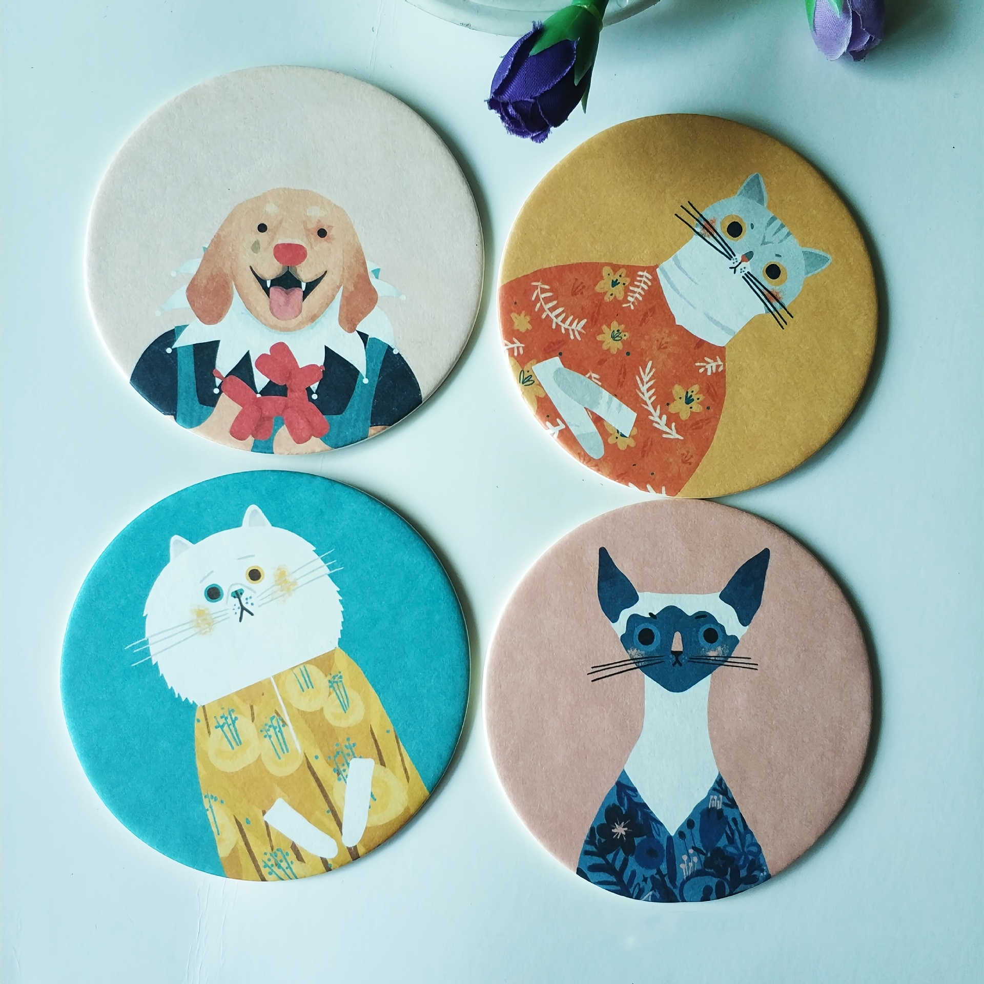 Personalized Photo Paper Coasters for Special Occasions