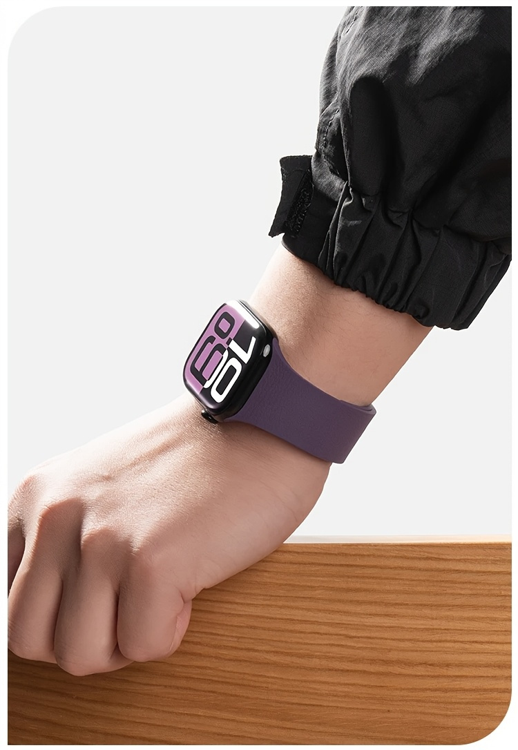 The Magnetic Watch Strap Is Suitable for the New Magnetic Strap of the Apple Watch Series Ultra11/10/9/8/7 SE 6/5/4/3/2/1, Compatible with the 38/40/41/42/44/45/46/49mm Men's and Women's Creative Spring/summer Sports Strap