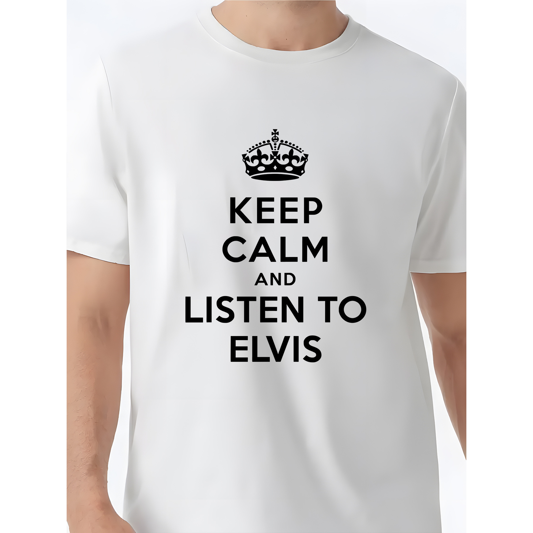 

Men's Round Neck Casual T-shirt