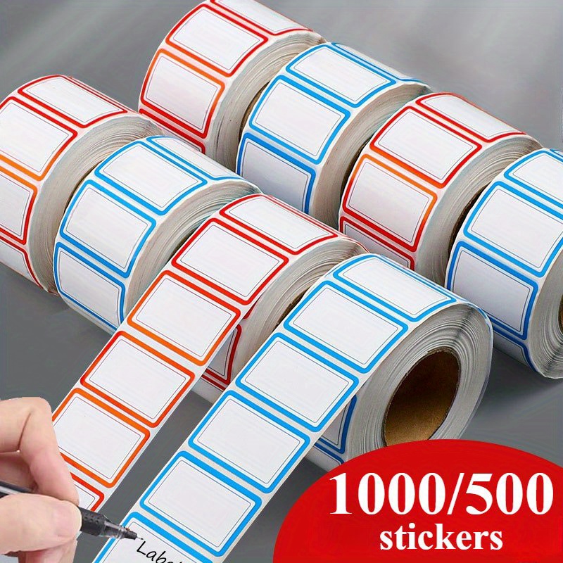 

500pcs Labels Storage Stickers, To Peel Off, Refrigerator Stickers, Labels For And Classroom Organization, For , Refrigerator Labels Kit