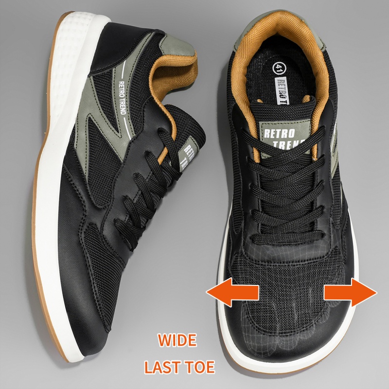 Men's Extra Wide Fit Running Shoes, Comfortable Athletic Footwear