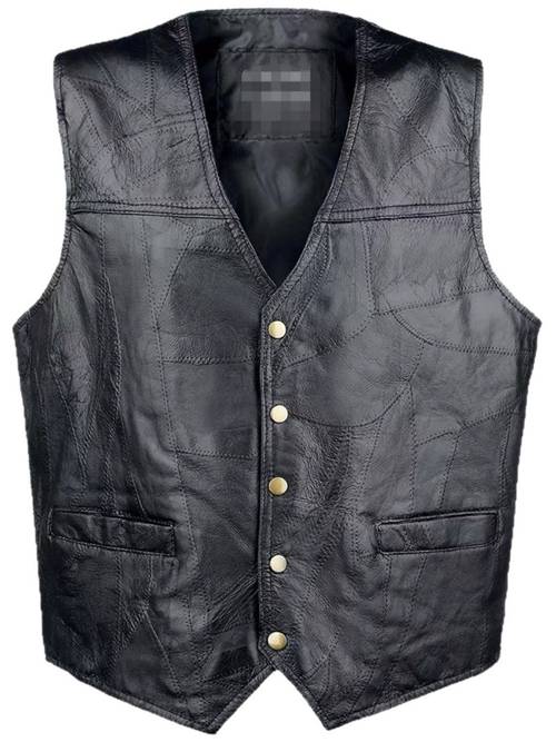 Real Sheepskin Vest Men s Vest, Cycling Windproof Vest Classic Universal Retro, Spring and Summer Sleeveless Vest, Suitable for Riding, Wear Single Item