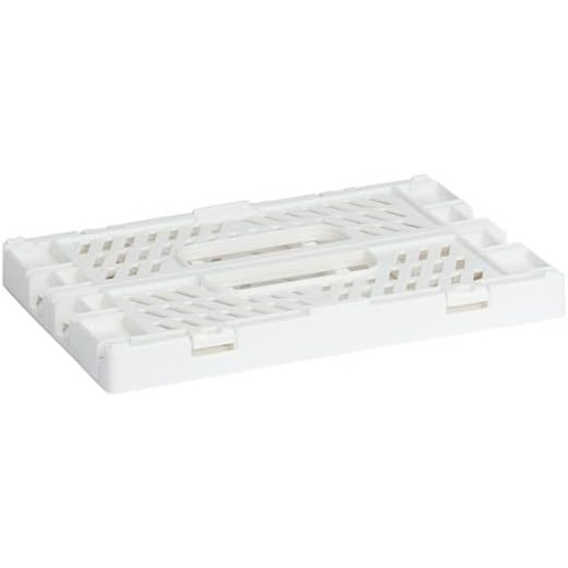 Ideas with Heart Folding Boxes, Stackable Sturdy Plastic Storage Box